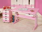Pink állítható lapos íróasztal